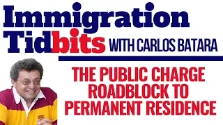 USCIS Public Charge Rule - New Roadblock To Permanent Residence