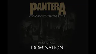 PANTERA - Domination - Backing Track for Guitar ( no Vocals )