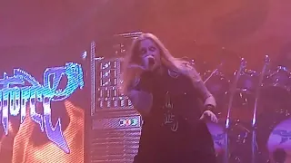 Alicia Vigil appreciation post (Dragonforce - Through the Fire and Flames live Budapest 2022.11.16.)