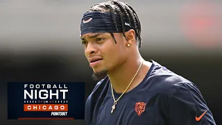 Is playing quarterback Justin Fields in the final preseason game a good decision for the Bears?