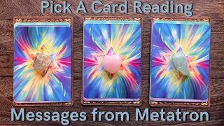 Pick A Card Reading- Messages from Metatron