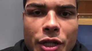 UFC 253 - Paulo Costa is mad at Israel Adesanya for humping him and asks for a rematch