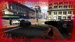 Damage Indicator (Blood Overlay) - GTA V Mod Demonstration
