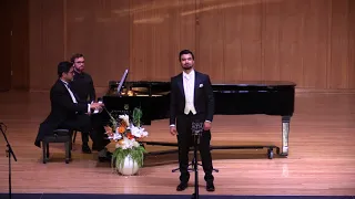 Anthony Leon, Tenor - "Al Amor," Obradors