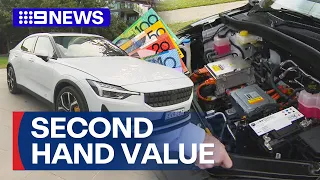 Are second-hand electric cars worth the value despite prices falling fast? | 9 News Australia