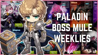 Maplestory Paladin Bossing Mule Montage