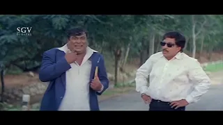 ಕಾರಣ ಹೇಳಿಕೊಂಡು ದೊಡ್ಡಣ್ಣನಿಗೆ ಹೊಡೆದ ವಿಷ್ಣು ವರ್ಧನ್  | Mojugara Sogasugara Kannada Movie Comedy Scene