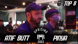 Atif Butt (akuma/Leo) vs Pinya (MasterRaven) Top 8 - Uprising 2023 Tekken 7