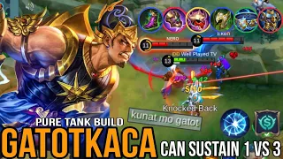Gatotkaca Pure Tank Build with Support Emblem - Top 34 Philippines Gatotkaca