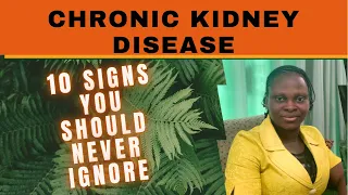 👉10 WARNING SYMPTOMS OF KIDNEY DISEASE [NEVER ignore Them] #askdrrita #ckd #kidneyhealth