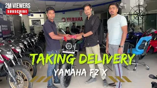 Finally Taking Delivery of Our New Dream Bike - Yamaha FZ X 2023 😍