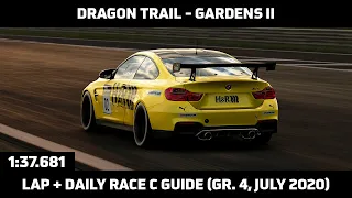 Gran Turismo Sport - Daily Race Lap Guide - Dragon Trail Gardens II - BMW M4 Gr. 4