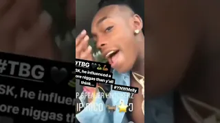 YNW Melly Spotted Listening To Speaker Knockerz 💐🕊 Rico Story 3 ‼️