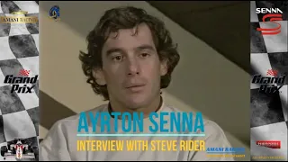 AYRTON SENNA INTERVIEW