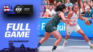 Puerto Rico 🇵🇷 vs Mexico 🇲🇽 | Women | Full Game | FIBA 3x3 AmeriCup 2023