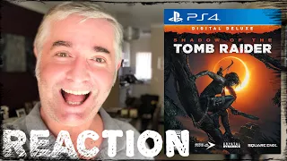 PS4 Shadow Of The Tomb Raider - Official Trailer - REACTION