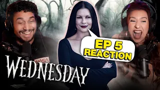 WEDNESDAY EP 5 REACTION - You Reap What You Woe - First Time Watching - 1x5