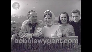 Henry Fonda, Maureen O'Hara - "Spencer's Mountain" Premiere 1963 - Bobbie Wygant Archive (No Sound)