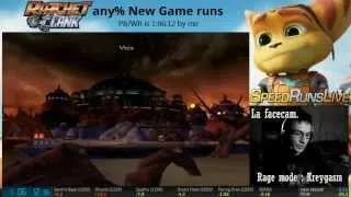 Ratchet & Clank any% New Game speedrun - 1:06:12 (old World Record)