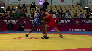 Semifinal GR - 59 kg: Spenser Thomas MANGO (USA) df. Cristobal TORRES (CHI) by Injury Default, 5-0