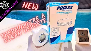 THERMOMETRE POUR PISCINE AVEC ECRAN DEPORTE