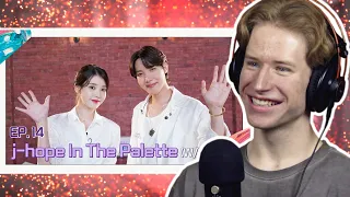 HONEST REACTION to [IU's Palette🎨] j-hope In The Palette (With j-hope) Ep.14