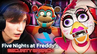 NYA FNAF-SPELET ÄR HÄR!! (och jag älskar det!) | Five Nights at Freddy's: Security Breach