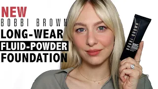 Bobbi Brown Fluid-To-Powder Foundation | Oily Skin Wear Test