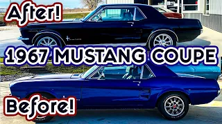 Transforming this 1967 Mustang Coupe!