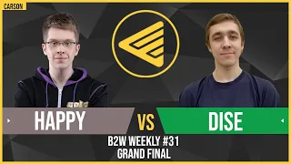 WC3 - B2W Weekly Cup #31 - Grand Final: [RDM] Happy vs. Dise [NE]