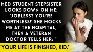 Med student SIL called me 'jobless, trash.' At the hospital, doc saw her mock me—what a shock!