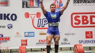 Сергей Белый - сумма 1022,5 кг (World Record) в категории до 93 кг на чемпионате мира IPF 2015