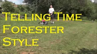 Telling Time Forester Style!