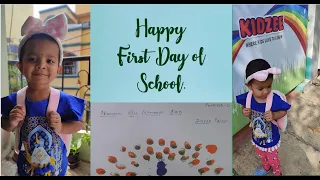 Ananya's 1st day of School| Please watch till the end#firstdayofschool #pleasesubscribe #trend #love