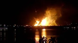 Explosión en la Caribbean Petroleum.