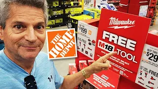 Home Depot Hot June Tool Deals Ryobi Days BOGOs, Milwaukee