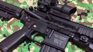 【VFC-UMAREX/GBB】HK416D(Gen.1※改修)：空撃ちフルオート作動テストほか(簡単にご紹介)