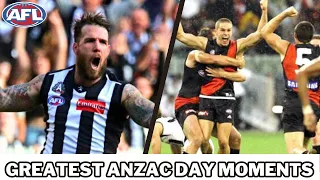 Best AFL ANZAC Day Match Highlights - Goals, Marks, Moments and More!