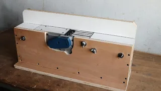 Make A Benchtop Jointer || DIY Jointer With My Electric Planer