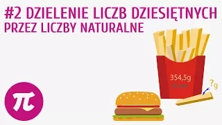 Dzielenie liczb dziesiętnych przez liczby naturalne #2 [ Działania na liczbach dziesiętnych 2 ]