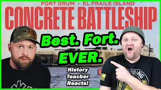 America's Invincible Concrete "Battleship" - Fort Drum | Fat Electrician | History Teacher Reacts