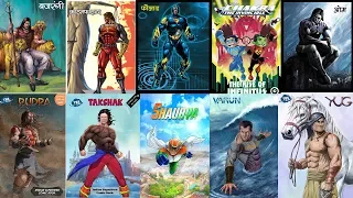 Lesser Known Indian Superheroes from Comics