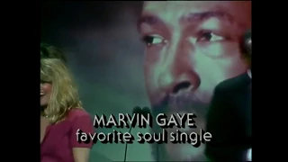 Marvin Gaye - WINS Favorite Soul Single For "Sexual Healing" - At The American Music Awards 1983