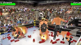 Wrestling Empire - All Finishers On Dynamite (Explosives)