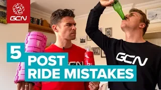 5 Post Ride Mistakes | Cycling Recovery Methods That You Should Avoid