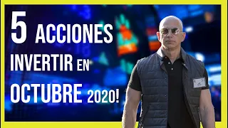 Las 5 MEJORES acciones para INVERTIR en Octubre 2020 🤑 | Mejores acciones para comprar AHORA