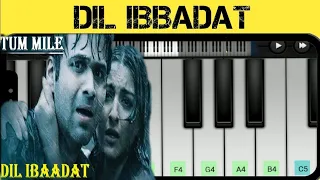 Dil Ibadat on Piano | with chords #1tranding