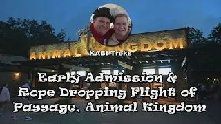 Early Admission & Rope Dropping Flight of Passage, Animal Kingdom