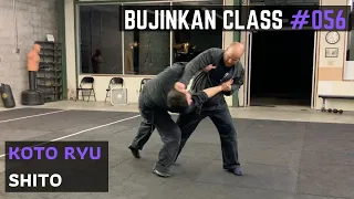 Koto Ryu Shito | Bujinkan Martial Arts Class #056 | 2021