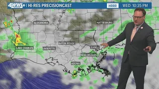 New Orleans Weather: Rain chances return, heat spikes up next week